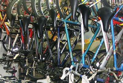 Recycled bikes