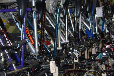 Recycled bikes