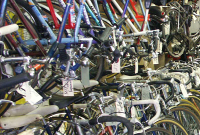 Recycled bikes