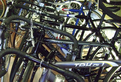 Recycled bikes